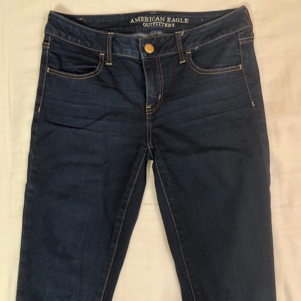 Women’s AE Super Stretch Jegging 10 Long LIKE NEW